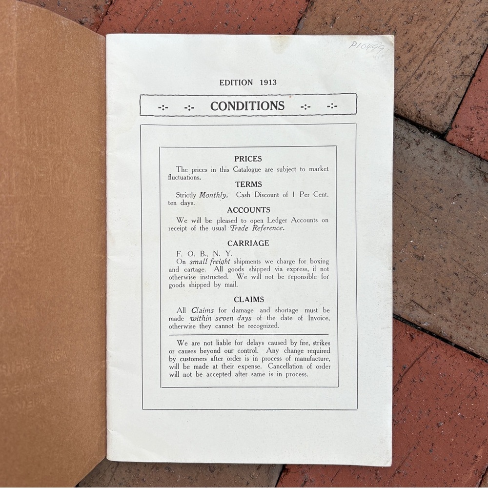 1913 Shipman's Specialties Catalogue Files Binders Office Items Scrapbooks NYC - Picture 5 of 6